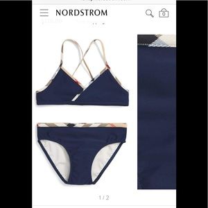 Burberry Crosby two piece swimsuit